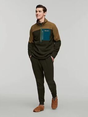cotopaxi Olive & Brown Men's Jogger Sweatpants